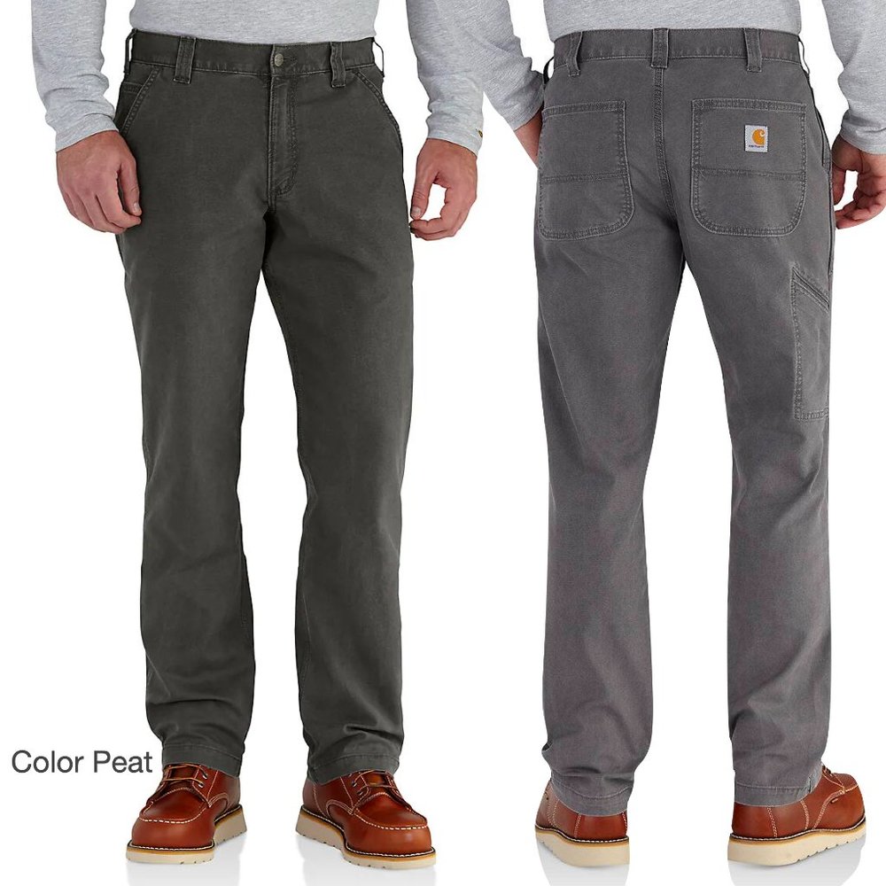 CARHARTT Men’s Work Pant - Relaxed Fit - Rugged Flex® - Canvas - Size 32 x 30